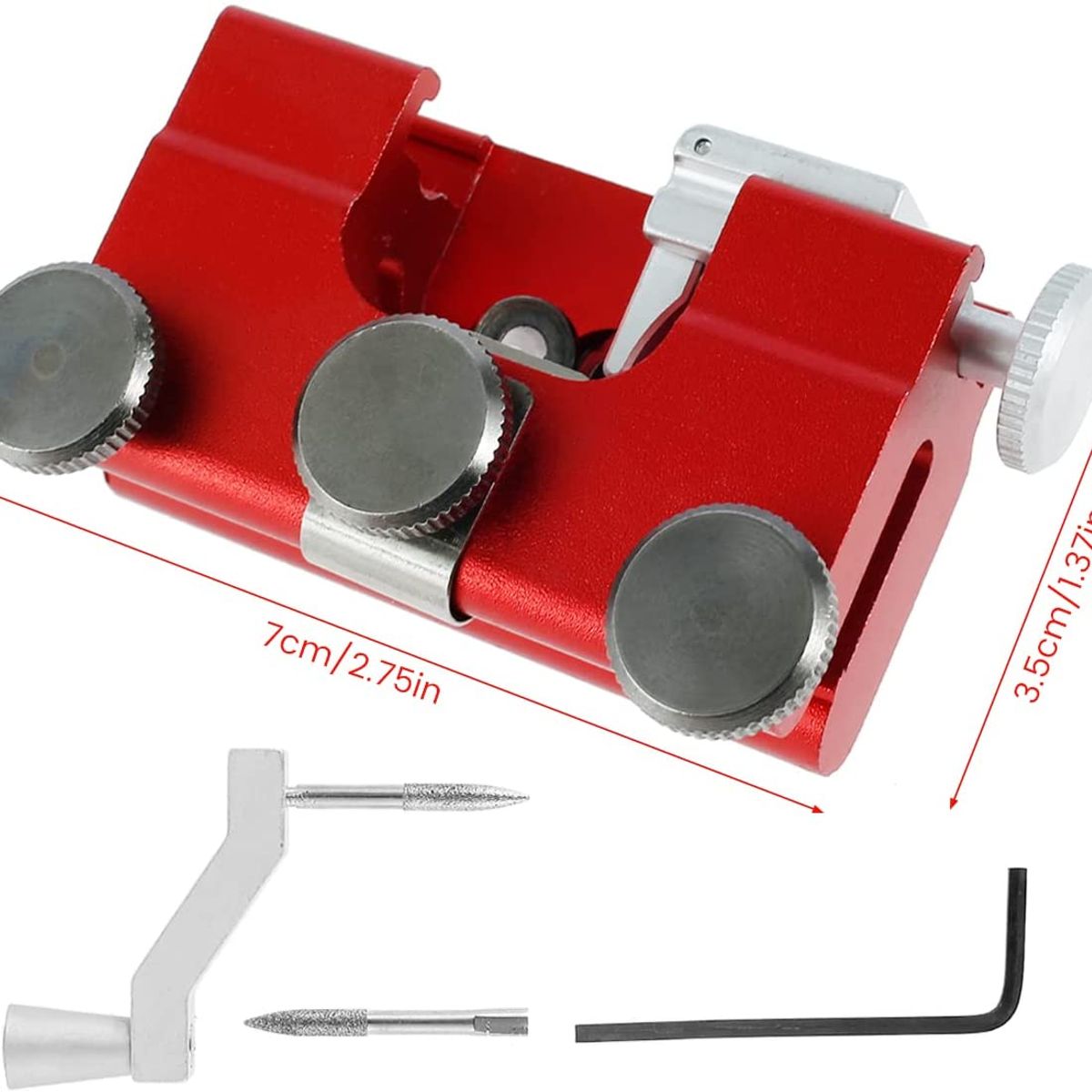 PUREPOWER - Afilador manual adecuado para todo tipo de cadena y sierras eléctricas