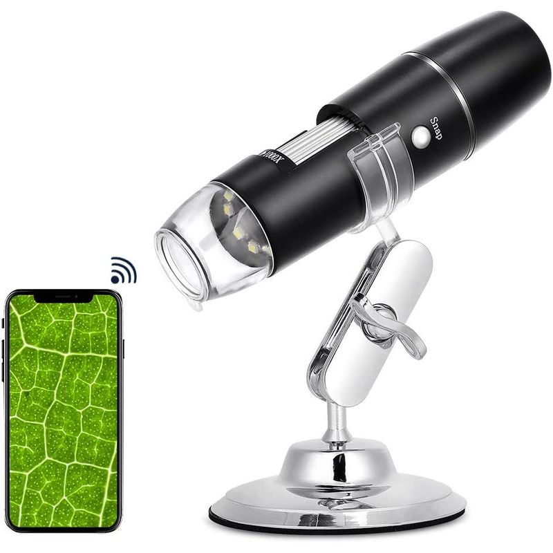 PUREPOWER - Microscopio portatil digital USB con cámara Wi Fi