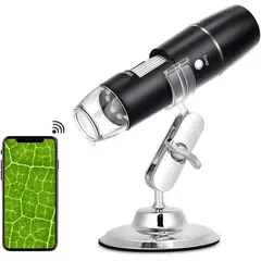 PUREPOWER - Microscopio portatil digital USB con cámara Wi Fi