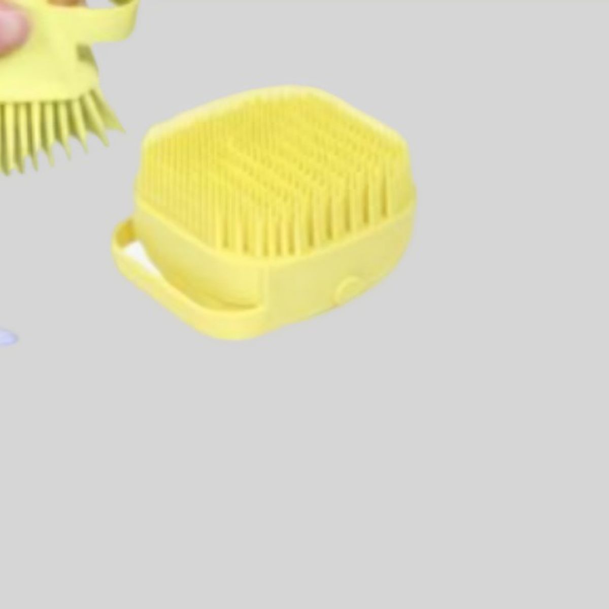 GENERICO - Esponja De Baño Silicona-Amarillo