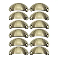 ROZENBERG SPA - Pack 12 Tiradores Cajón Mueble Manilla Mango Vintage Tocador