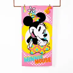 MASHINI - Toalla Microfibra Playa + Bolso Regalo Minnie Dots
