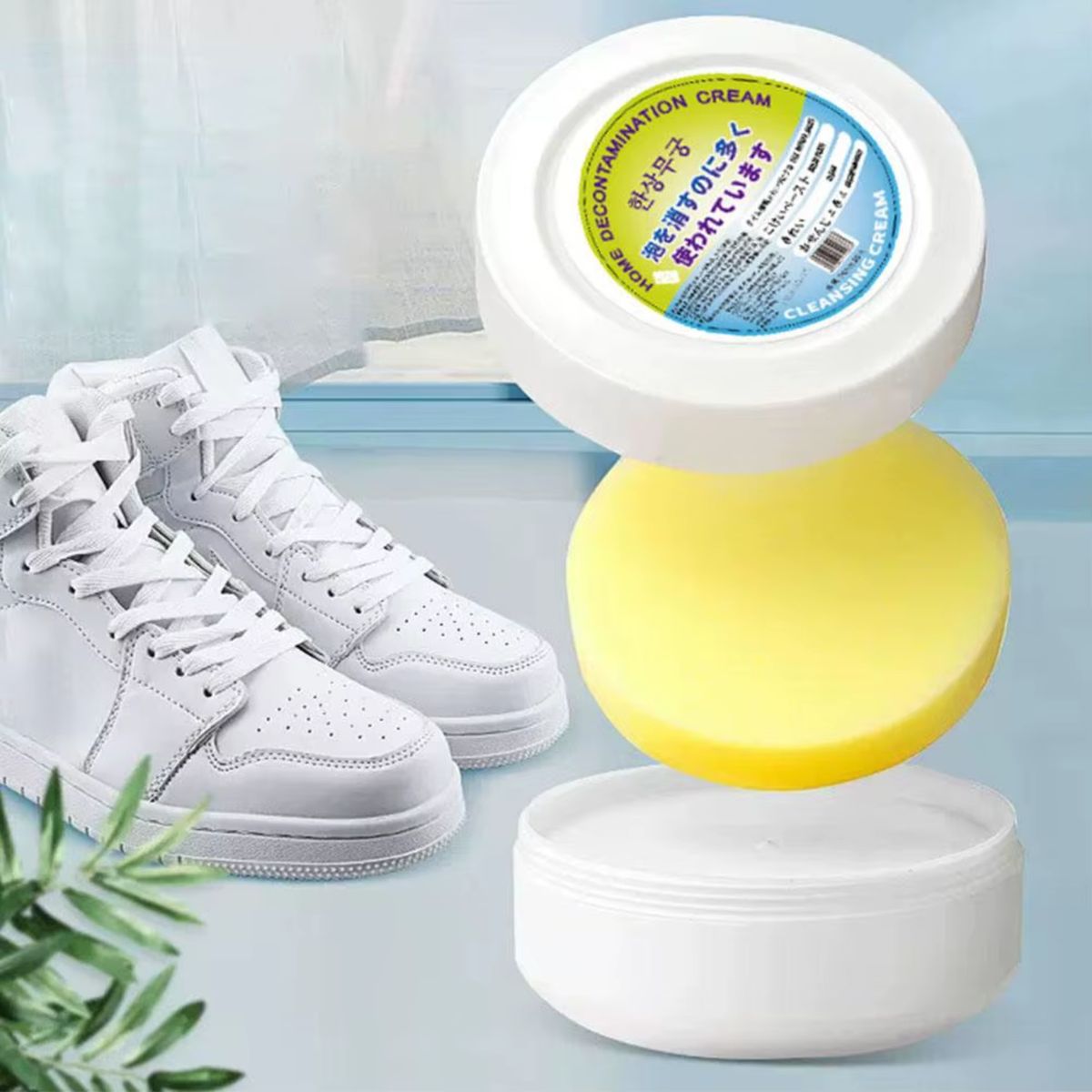 GENERICO - Crema Limpiadora De Zapatillas Multifuncional