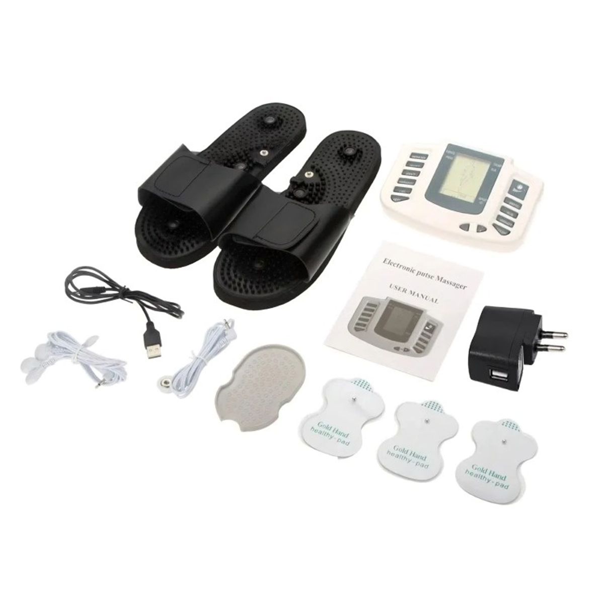 GENERICO - Electrofisico 4 Parches Acupuntura