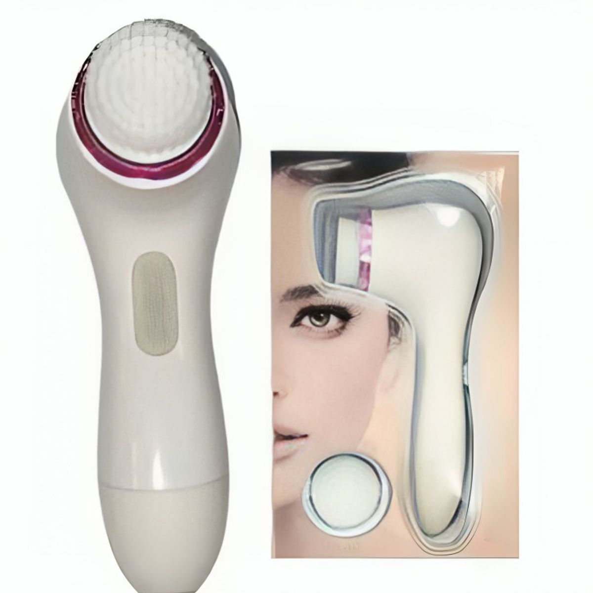 GENERICO - Limpiador Facial Exfoliante Masajeador Cepillo.-