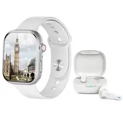 JBL - Audifonos Wave 300 Vibe Blanco y Toumi S10 Pro B Reloj inteligente