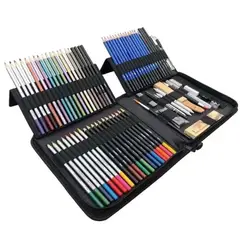 ATLAS - Set Lapices Colores 83 Pzs Dibujo Profesional