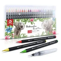 ATLAS - Set Lápices Acuarelables 24 Colores Premium