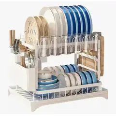 ATLAS - Secador Escurridor De Loza Platos Inoxidable