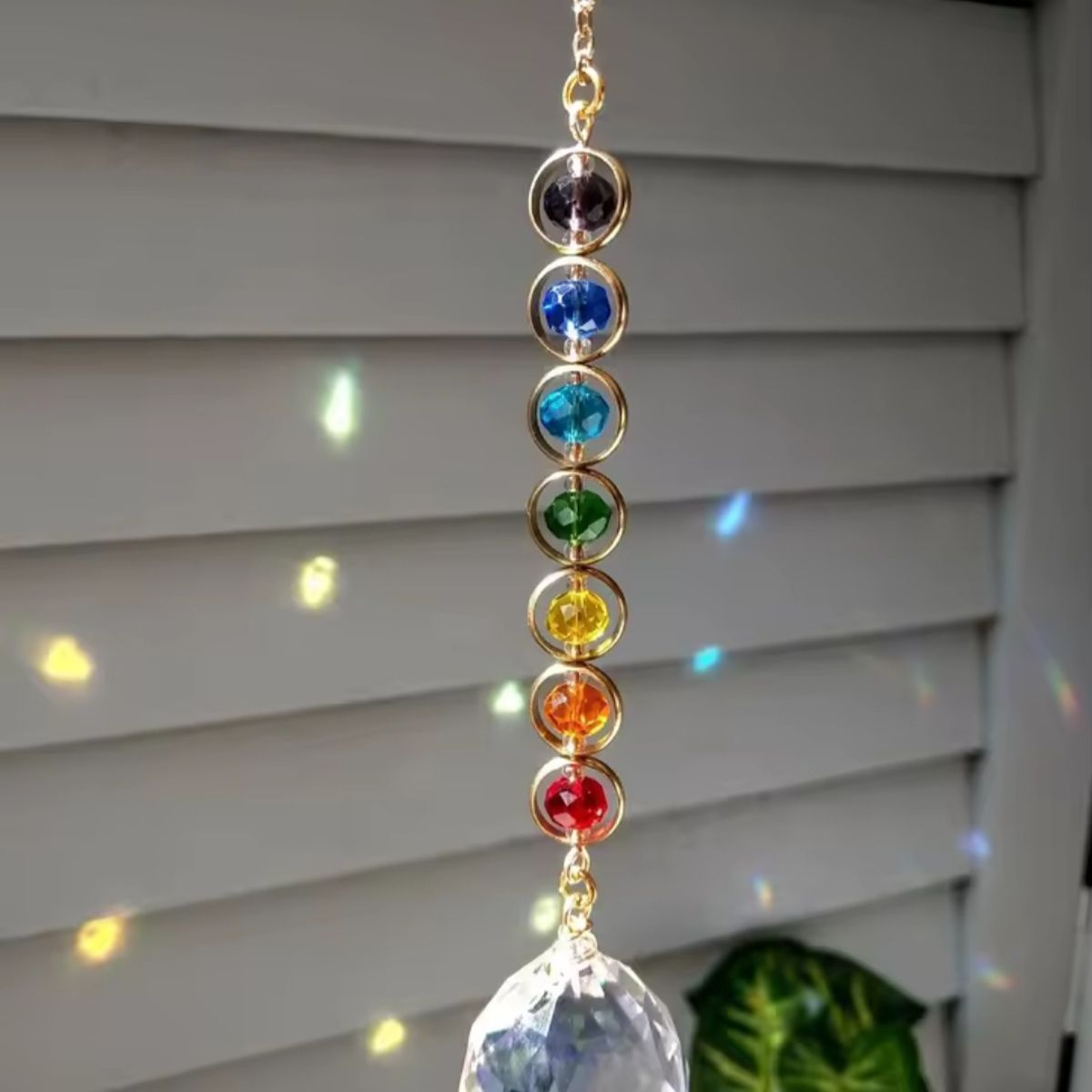 SAKURA - Atrapa sol CHACRAS  Dorado Sakura