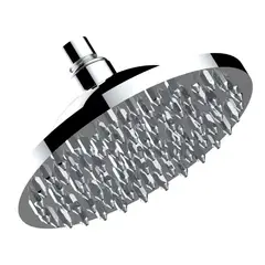 GENERICO - Plato De Ducha Redondo Acero Inoxidable 20 Cm - Hi 1/2