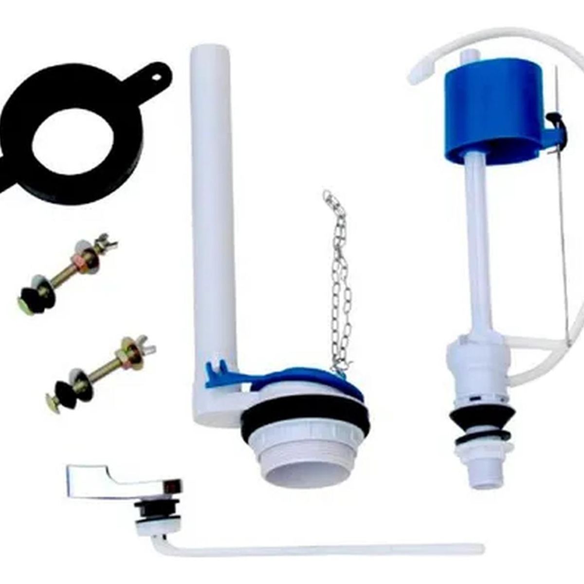 TAUMM - Kit Para Estanque WC Carga Descarga Y Fijaciones
