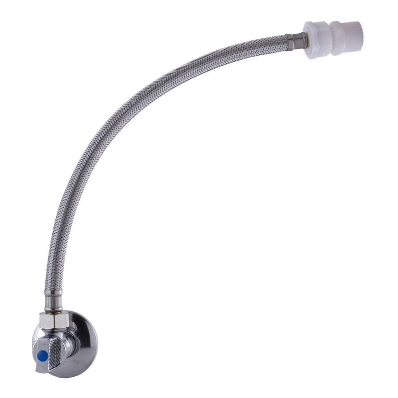 GENERICO - Flexible Agua HE HI 1/2 Llave Angular 35 cm.
