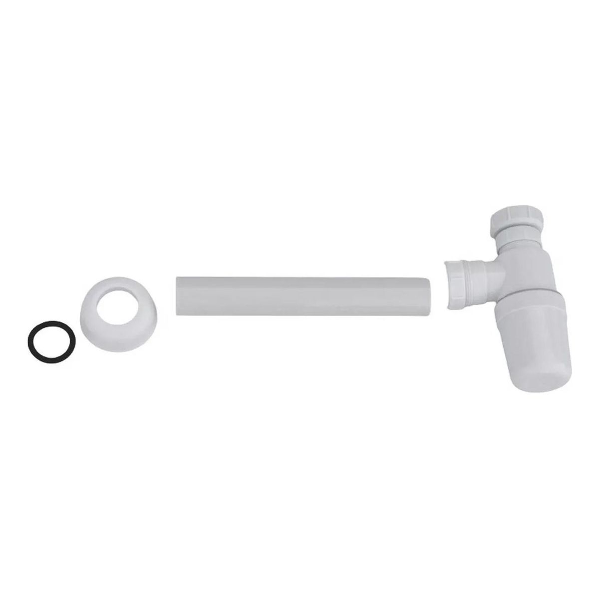 TAUMM - Sifon Plástico Con Tubo Para Lavaplatos 1 1/2