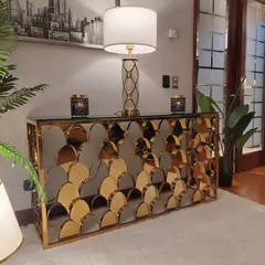 GENERICO - Mesa de Arrimo Artemisa espejado Estambul Design.