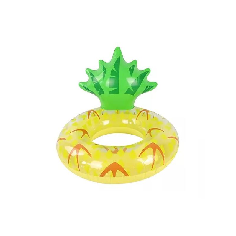 GENERICO - Flotador inflable grande piña amarilla