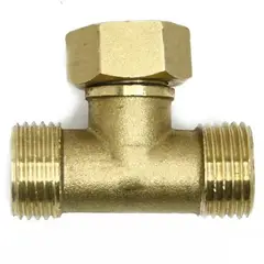GENERICO - Conector Tipo T Macho Hembra Rosca 12 He Hi He Derivación