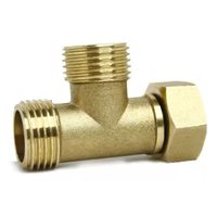 Conector Tipo T Macho Hembra Rosca 12 He He Hi Derivación