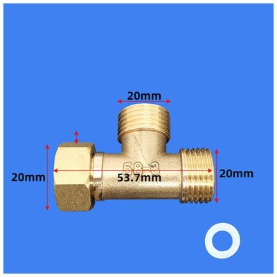 Imagen 2 del producto Conector Tipo T Macho Hembra Rosca 12 He He Hi Derivación