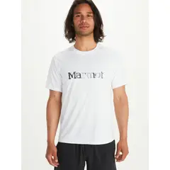 MARMOT - Polera Hombre Windridge Logo Ss