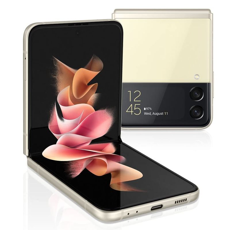 SAMSUNG - SAMSUNG Galaxy Z Flip3 128GB Amarillo Reacondicionado