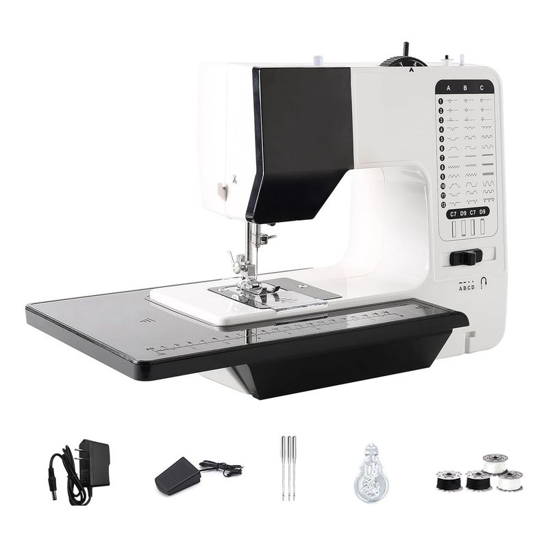 VERCI - Máquina De Coser Doméstica Ukicra Con Mesa De Extension.