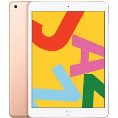 APPLE - IPad 2019 WiFi + Cellular 128GB- Oro Reacondicionado