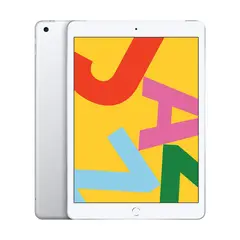 APPLE - IPad 2019 WiFi + Cellular 128GB- Silver Reacondicionado