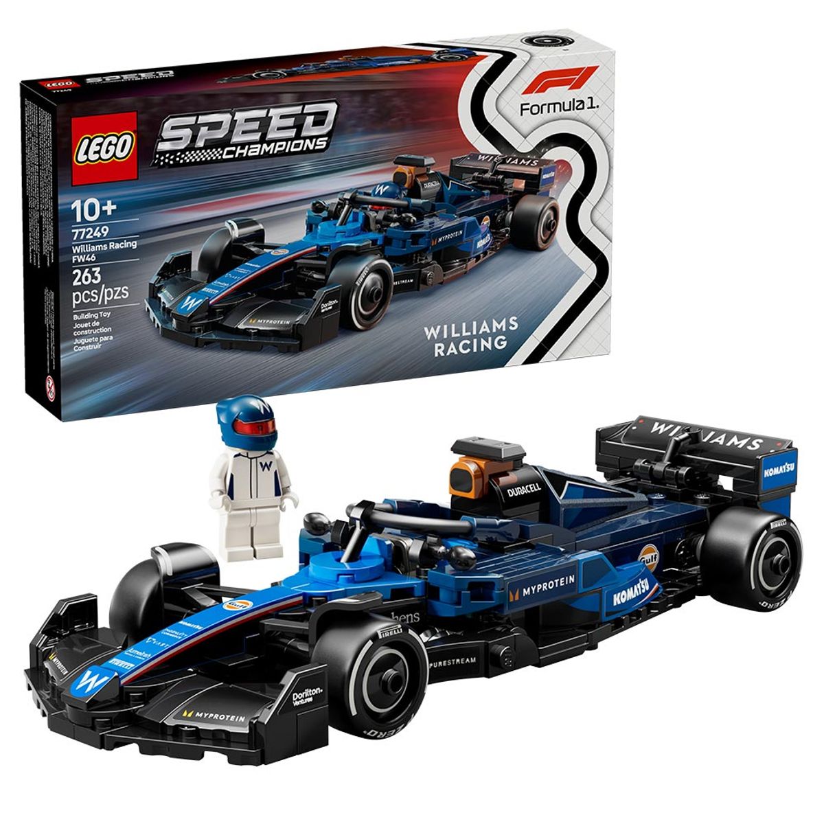 LEGO - LEGO Speed Champions Auto de Carreras Williams Racing FW46 F1 - 77249