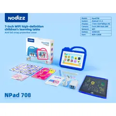 BLWOENS - Tablet para Niños 7 Pulg Nodizz con Control Parental - Azul