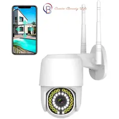 PUREPOWER - Cámara de seguridad para exteriores WiFi 1080p