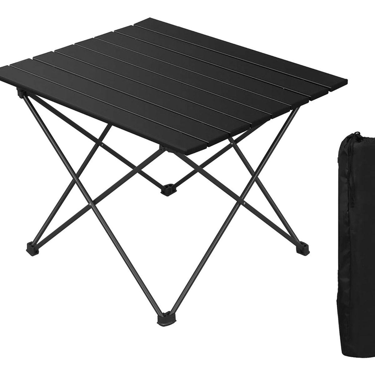 GENERICO - Mesa Plegable Camping Con Bolsa De Transporte Para Exteriore