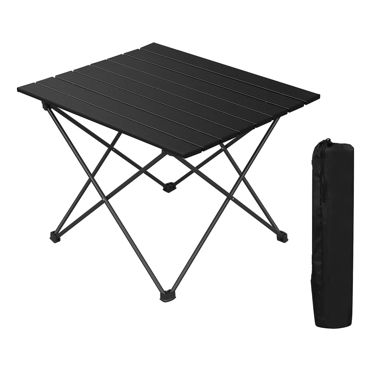 GENERICO - Mesa Plegable Camping Con Bolsa De Transporte Para Exteriore