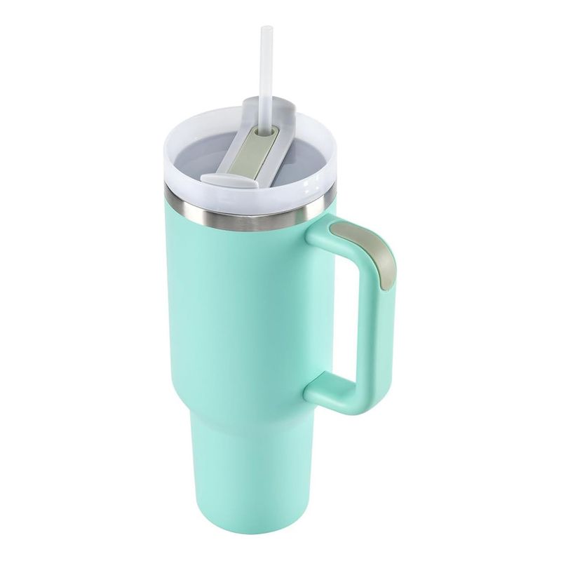 GENERICO - 1200ml Vaso Térmico Con Paja Adventure Taza 40oz Frio