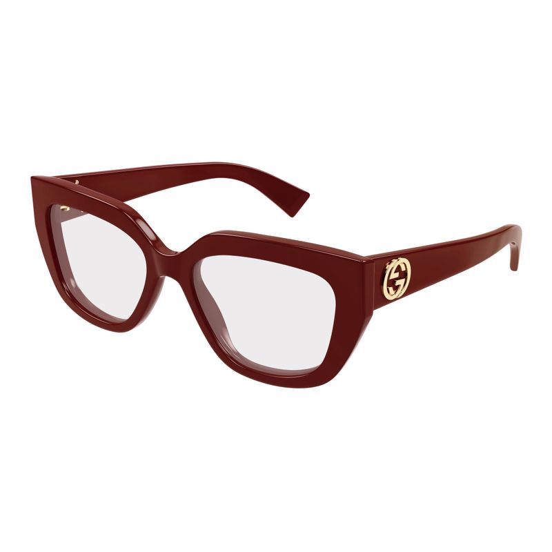 GUCCI - Lentes Ópticos Burdeo Gucci