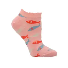 ROCKFORD - Calcetin Rosado PeSt Fish Mujer