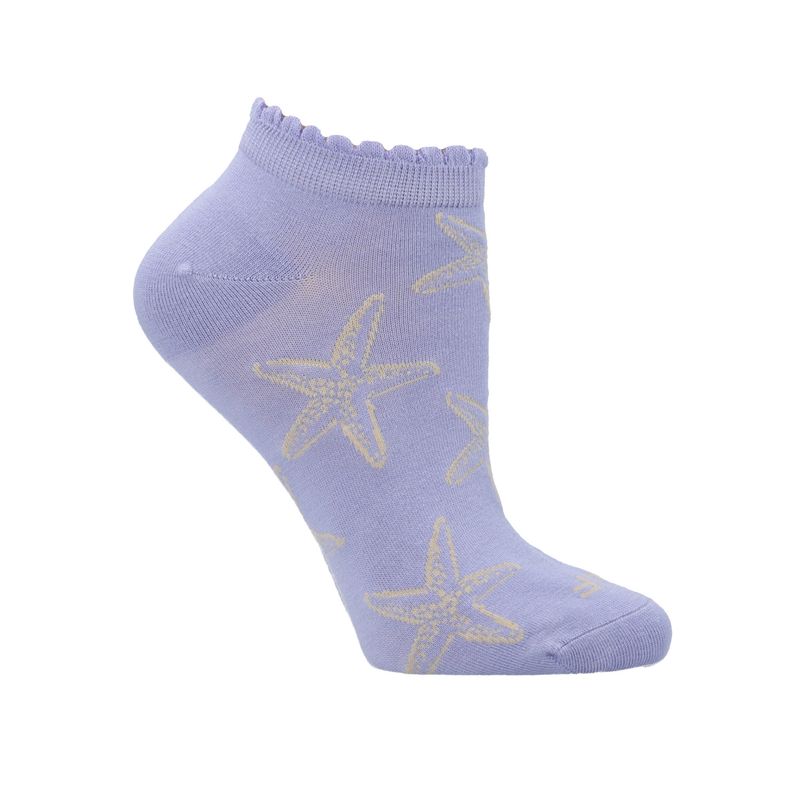 ROCKFORD - Calcetin Morado PeSt Starfi Mujer ROCKFORD