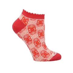 ROCKFORD - Calcetin Naranja Rfv23W PeSt Shapes Mujer