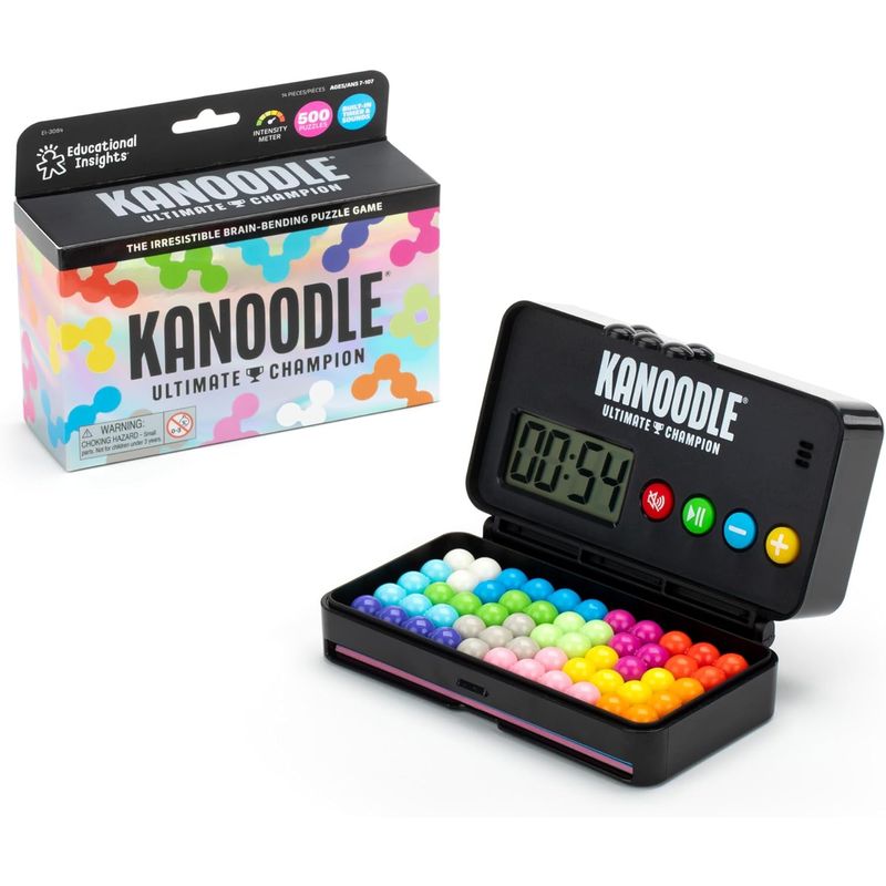 EDUCATIONAL INSIGHTS - Kanoodle Ultimate Champion 3d Juego Rompecabezas 2d-3d