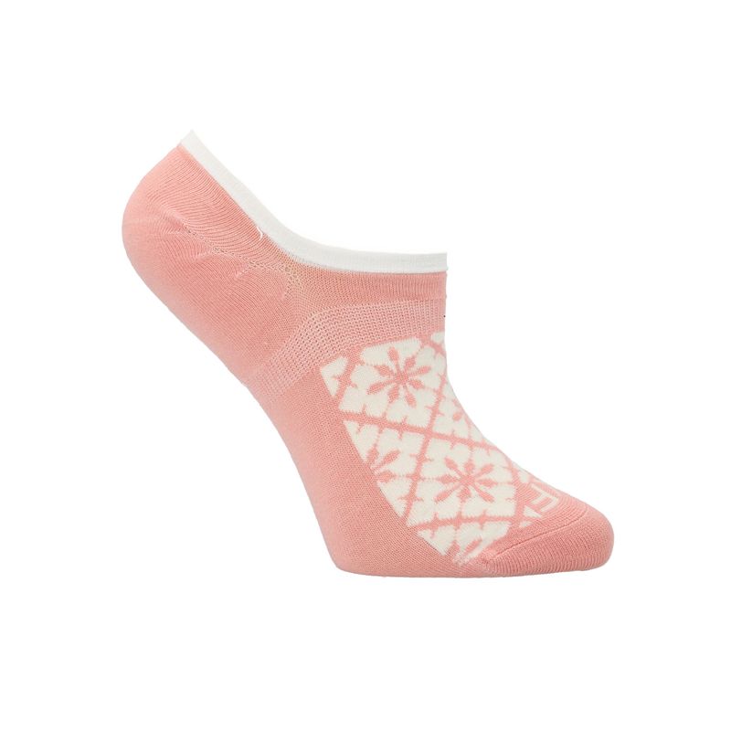 ROCKFORD - Calcetin Rosado Pattern Mujer ROCKFORD