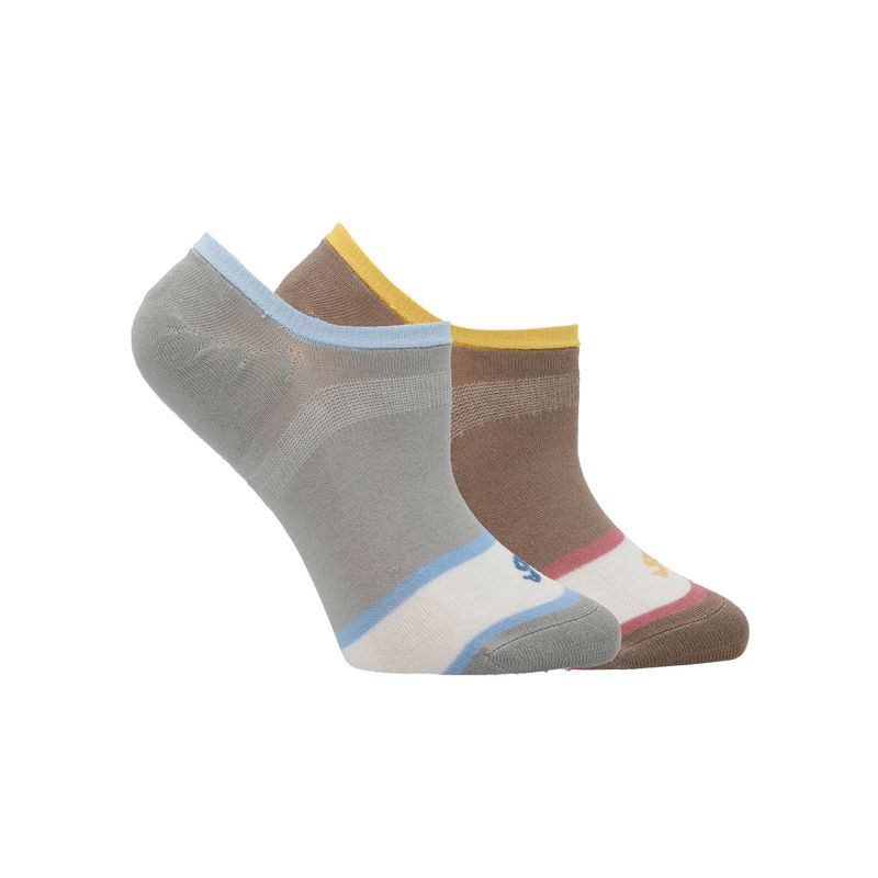 ROCKFORD - Pack 2 Calcetines Beige Pack Duck Mujer ROCKFORD