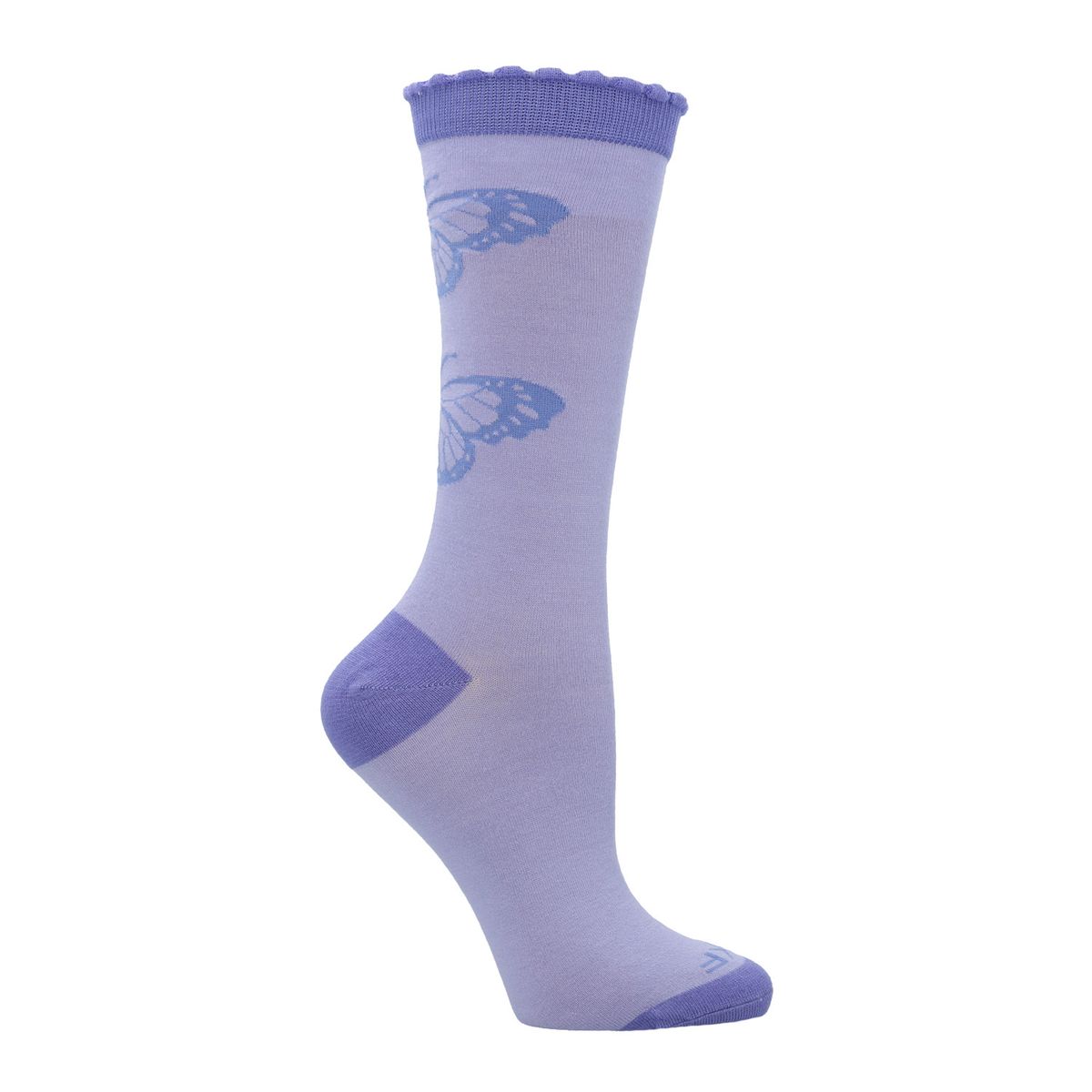 ROCKFORD - Calcetín Bambú Mujer St Butterfly Morado ROCKFORD