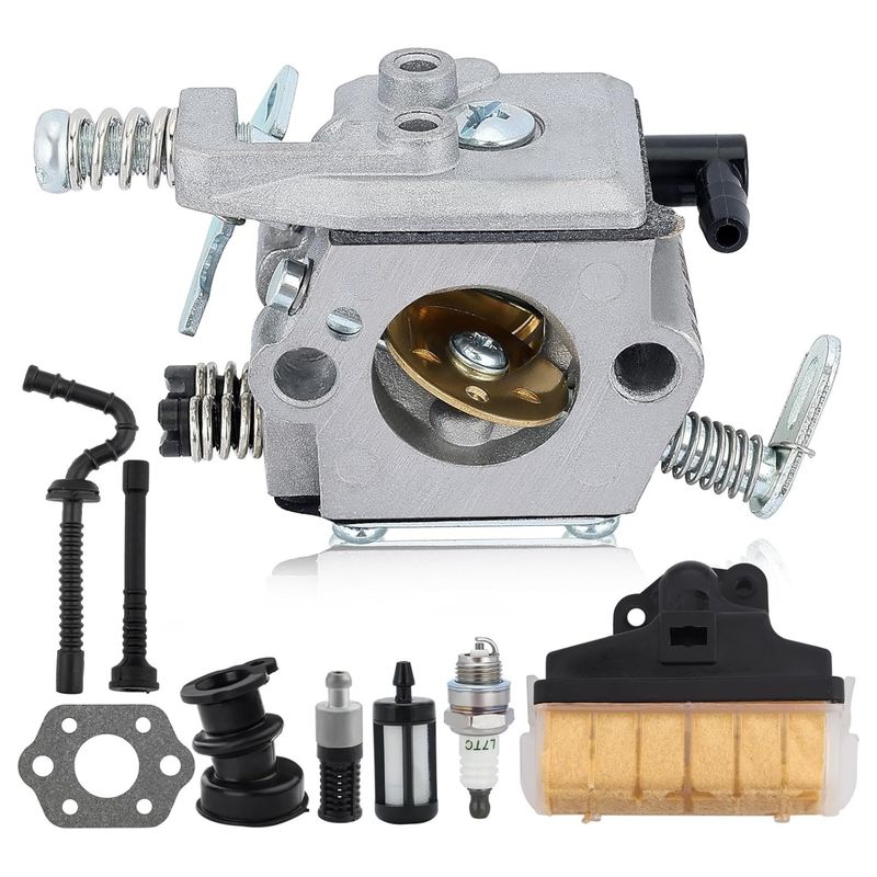GENERICO - Carburador Más Kit Afinamiento Stihl Ms210 Ms230 Ms250