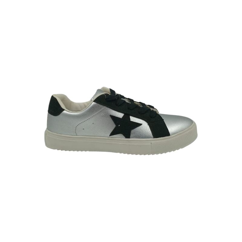 HERIEL - Zapatilla Silver Estrella Mujer