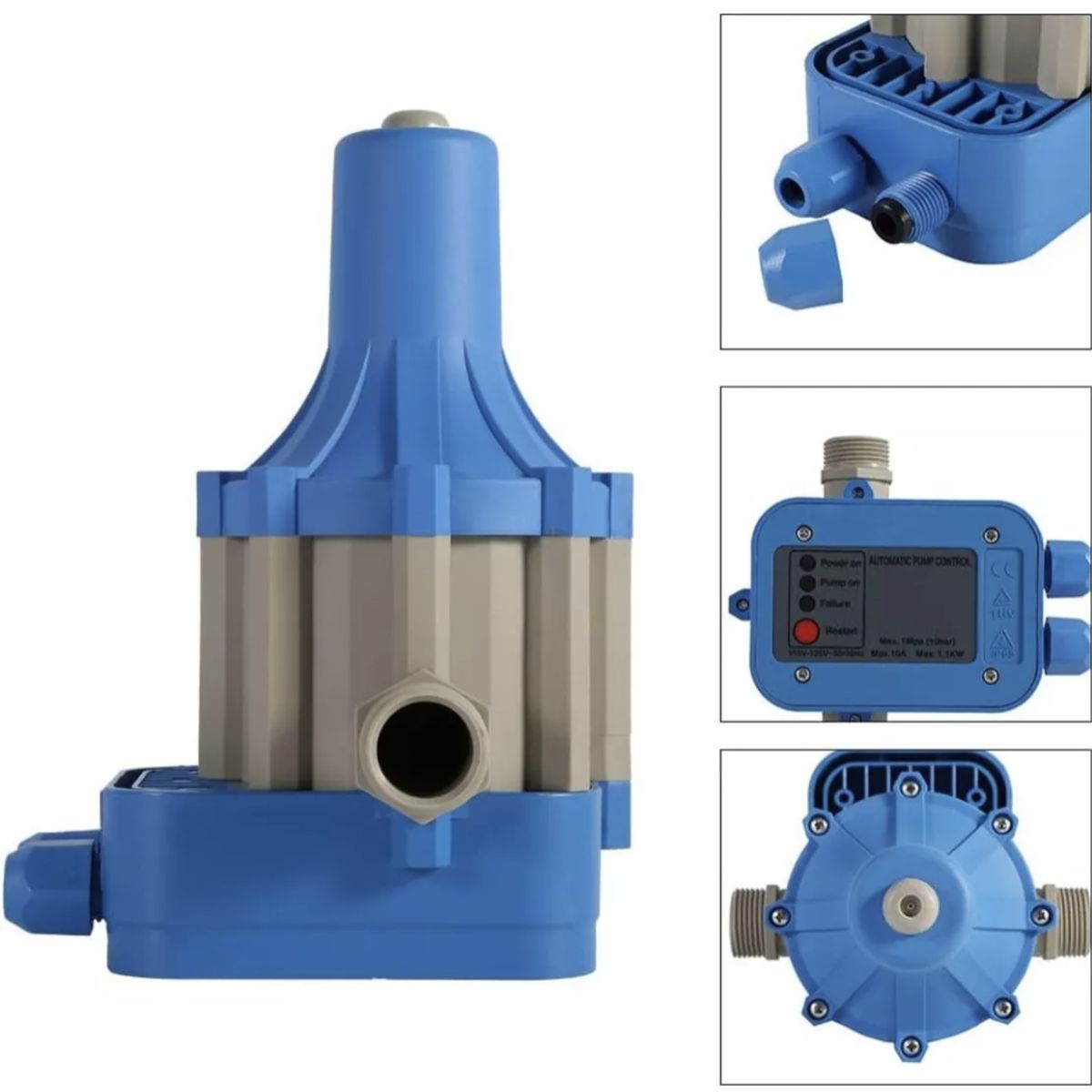 MOMO - Controlador De Presion Bomba Agua Presurisadora Automatico