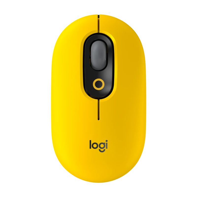 LOGITECH - Logitech Pop Mouse Inalámbrico con Función Emojis - Blast