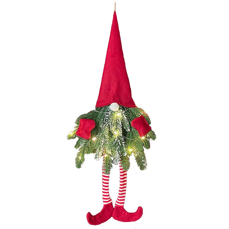 TIOZONEY - Corona de Navidad de 27 pulgadas