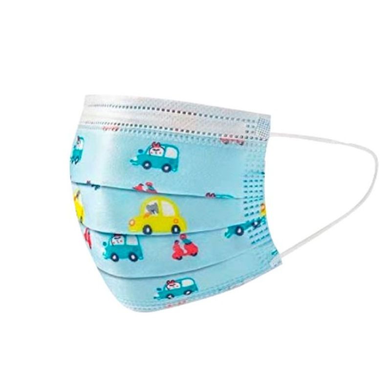 GENERICO - Pack 50 Mascarillas Para Niño Antiviral Desechable