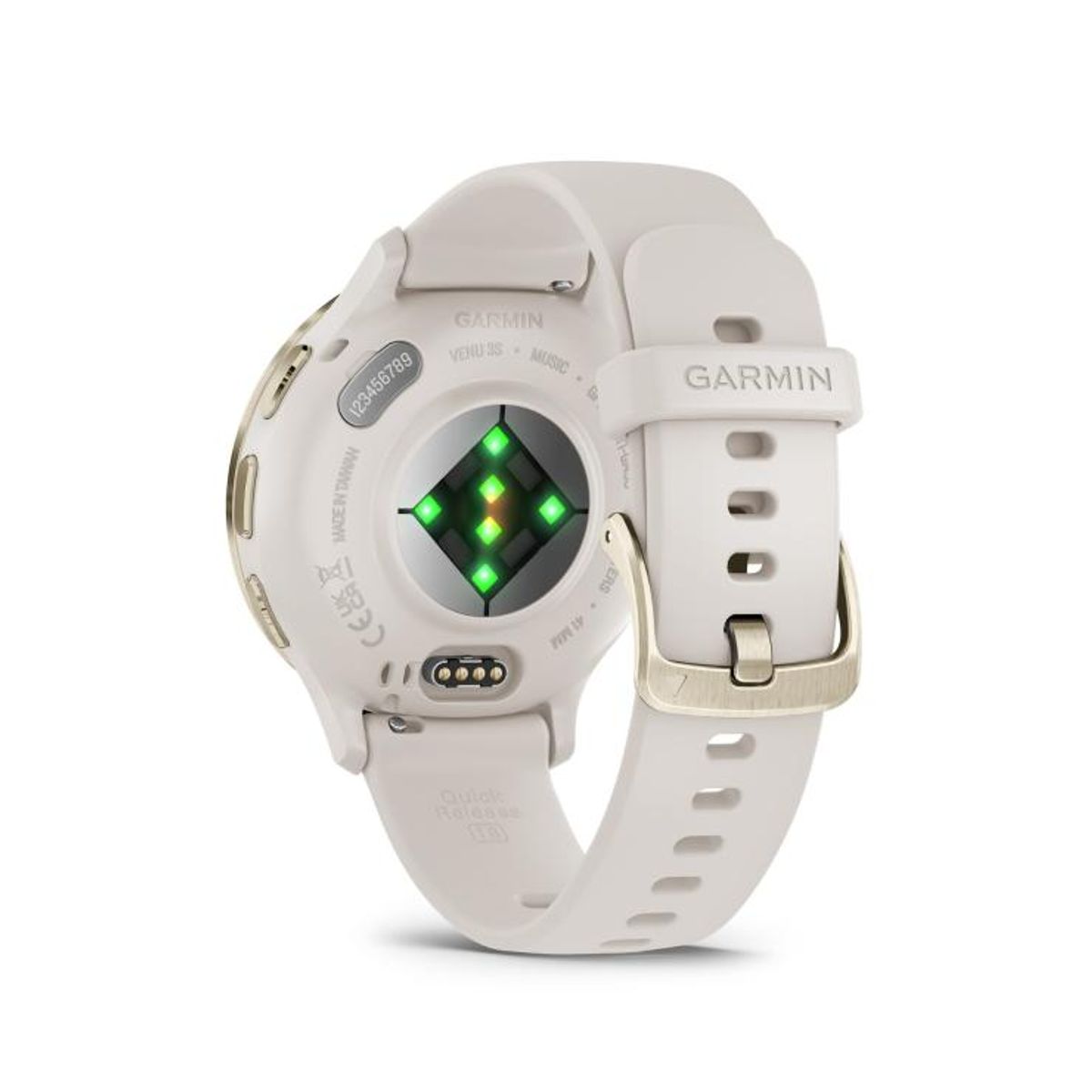 GARMIN - Venu 3S Ivory + Soft Gold - Crema