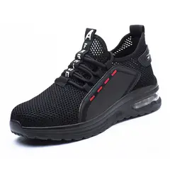 TIOZONEY - Zapatos de Seguridad Ligeros y Antideslizantes Botas de Trabajo-nergo